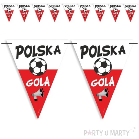 baner flagi pilka nozna polska gola bialo czerwoni 3 6 m