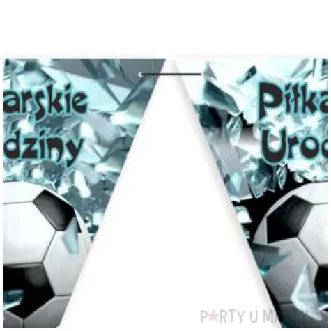 baner flagi pilkarskie urodziny 3 6 m