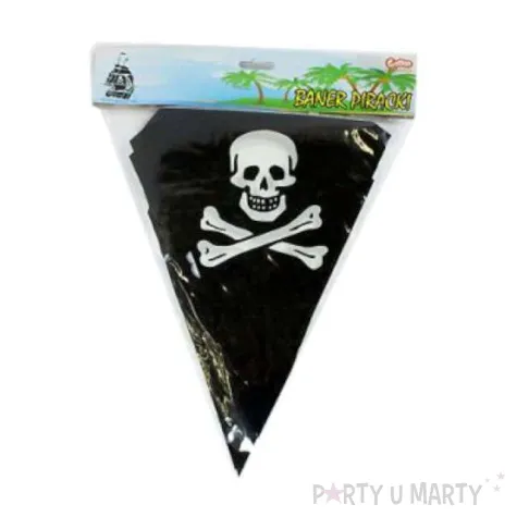 baner flagi piraci 6 m