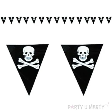 baner flagi piraci 6 m