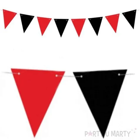 baner flagi piraci flagietki mix partydeco 130 cm