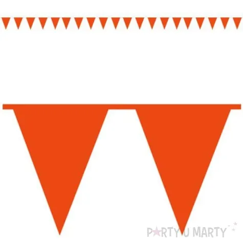baner flagi premium pomaranczowy amscan 1000 cm