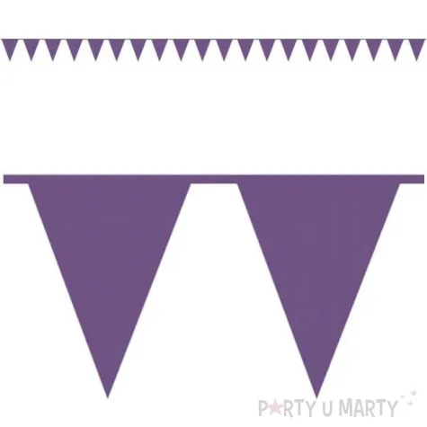 baner flagi premium purpurowy amscan 1000 cm