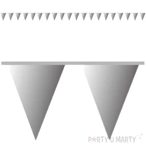 baner flagi premium srebrny amscan 1000 cm