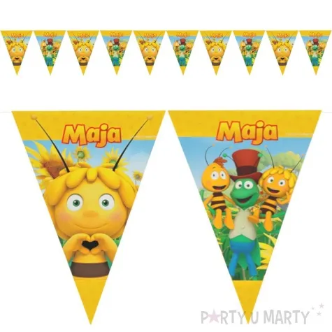 baner flagi pszczolka maja i przyjaciele party factory 500 cm