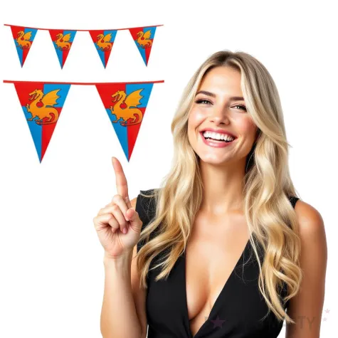 baner flagi rycerski smok boland 600 cm