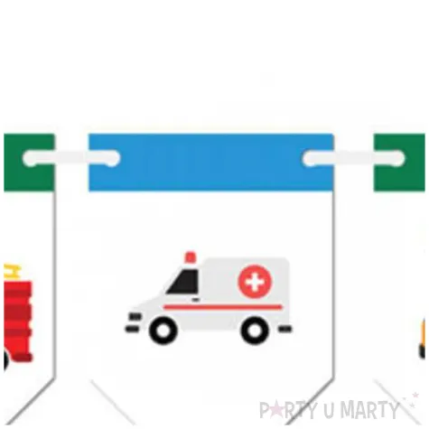 baner flagi samochodziki congee 5 m