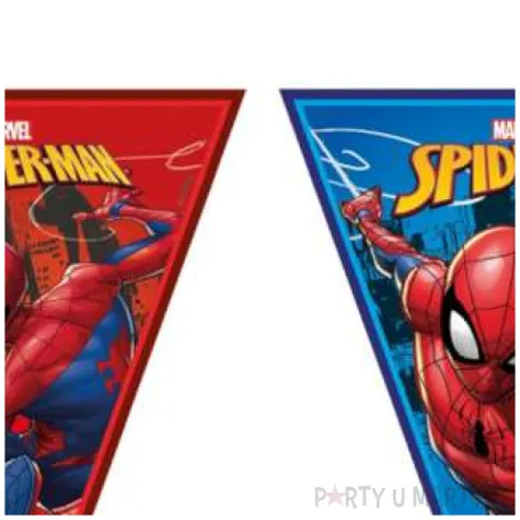 baner flagi spiderman team up procos 230 cm
