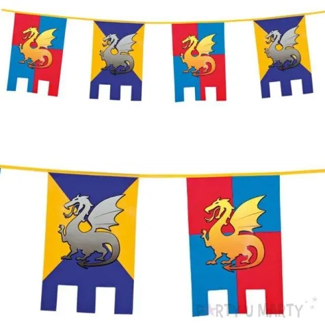 baner flagi sredniowieczne smoki boland 6 m