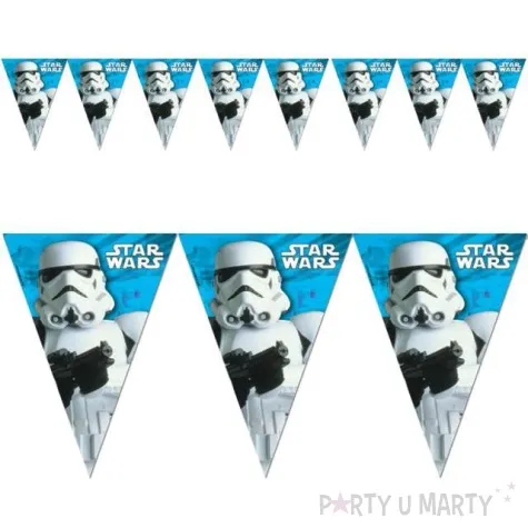 baner flagi star wars clone trooper procos 230 cm