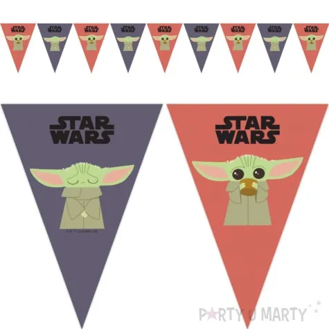 baner flagi star wars mandalorian procos 230 cm