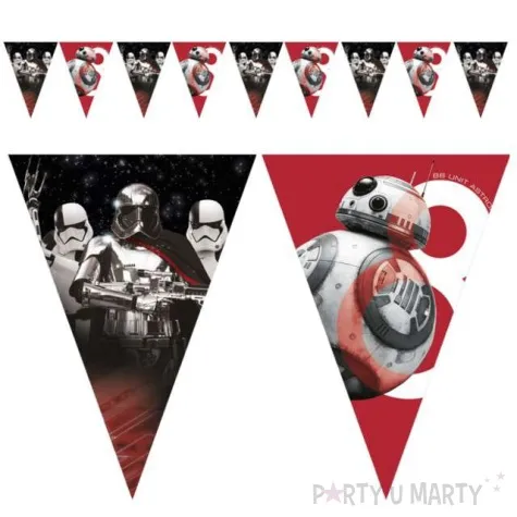 baner flagi star wars ostatni jedi procos 2 3 m