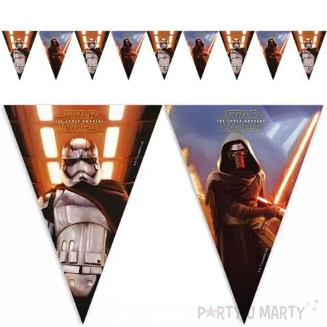 baner flagi star wars przebudzenie mocy procos 2 3 m