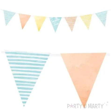 baner flagi summer time partydeco mix 130 cm