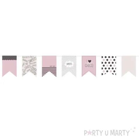 baner flagi sweets mix partydeco 180 cm
