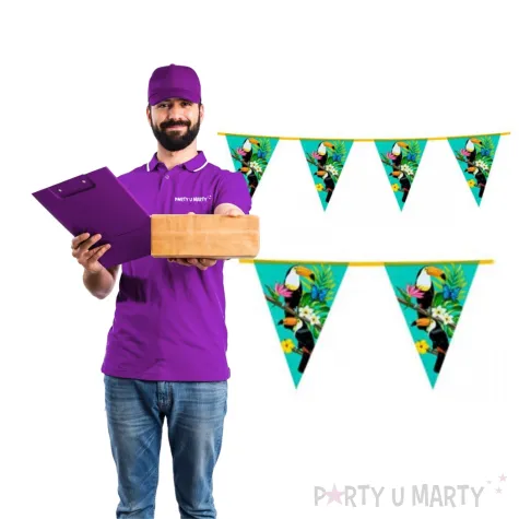 baner flagi tukan kolorowe godan 600 cm