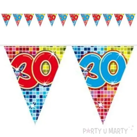 baner flagi urodziny 30 folat 3 m