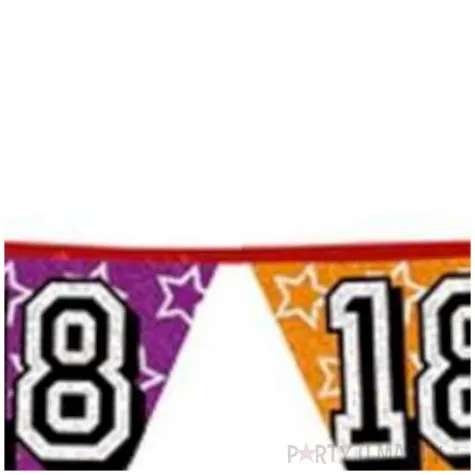 baner flagi urodziny holograficzne 18 boland 8 m