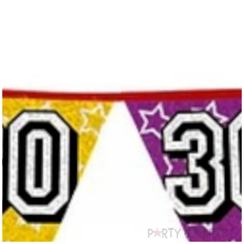 baner flagi urodziny holograficzne 30 boland 8 m