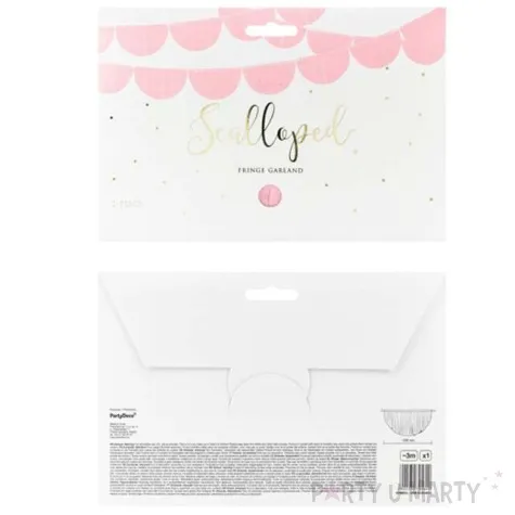 baner fredzle rozowy partydeco 300 cm