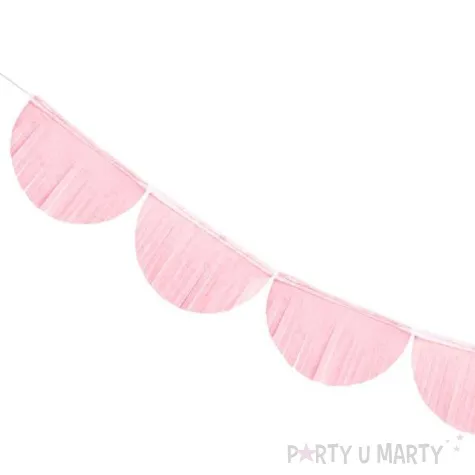 baner fredzle rozowy partydeco 300 cm