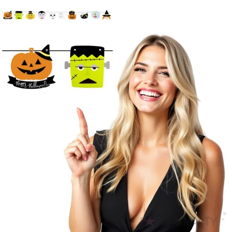 baner halloweenowe potwory partypal 200 cm