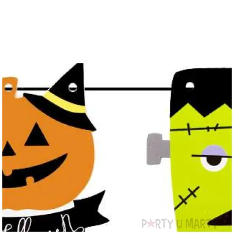baner halloweenowe potwory partypal 200 cm