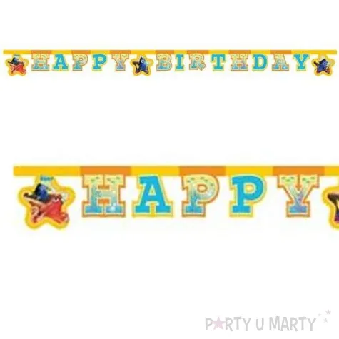 baner happy birthday finding dory procos 200 cm
