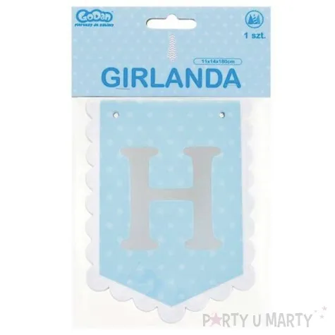 baner happy birthday little boy 180 cm