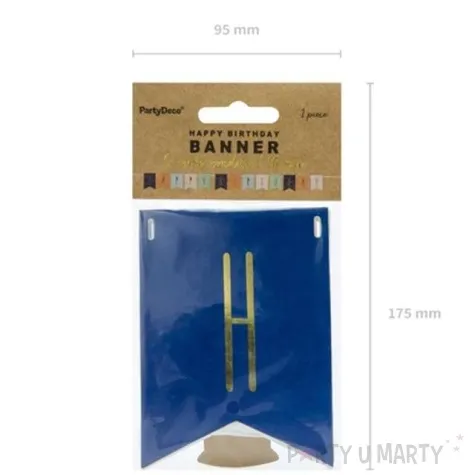 baner happy birthday mix 2 partydeco 140 cm