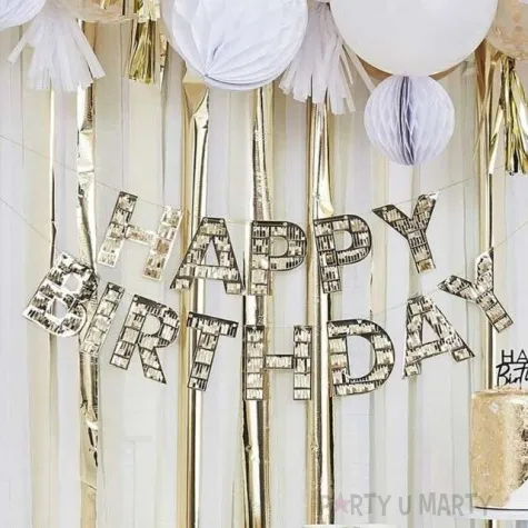 baner happy birthday mix it up zloty godan 150 cm