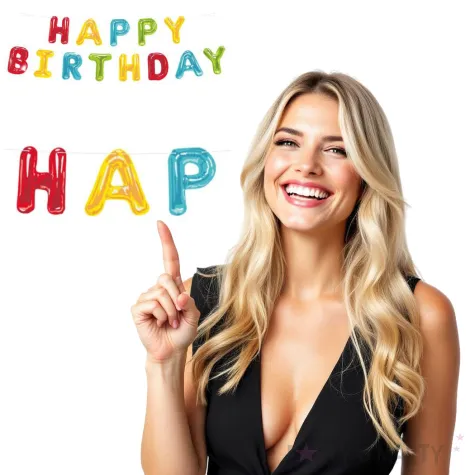 baner happy birthday mix unique 274 cm