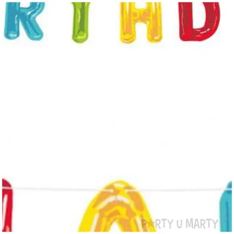 baner happy birthday mix unique 274 cm