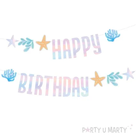 baner happy birthday ocean partypal 2 4 m