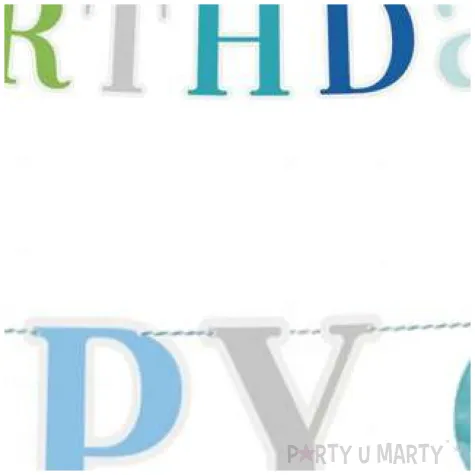 baner happy birthday roczek zielony mix godan 182 cm