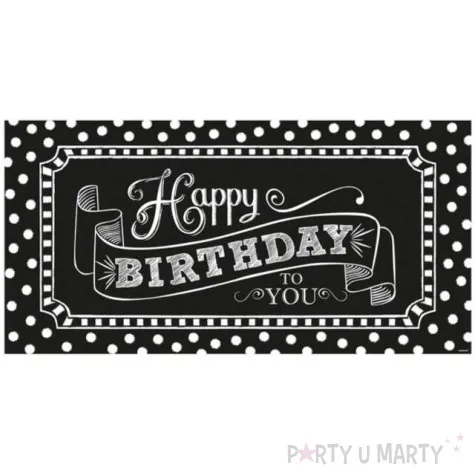 baner happy birthday to you amscan 165 cm