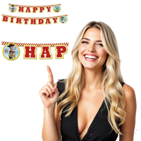 baner happy birthday toy story mix godan 230 cm
