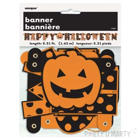 baner happy halloween 1 65 m