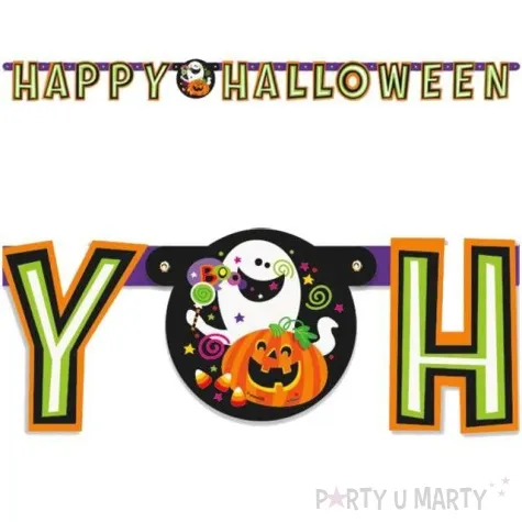 baner happy halloween unique 165 cm