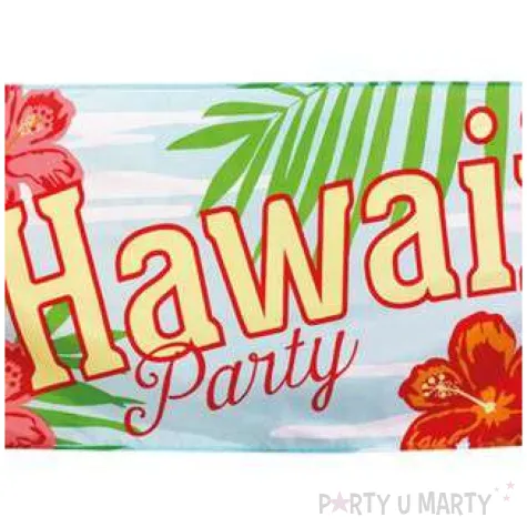 baner hawajska impreza hawaii party boland 220 cm
