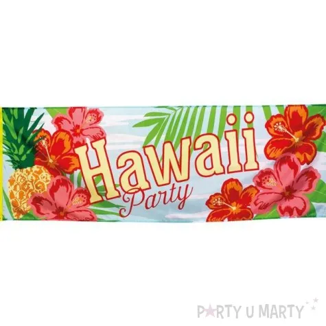 baner hawajska impreza hawaii party boland 220 cm