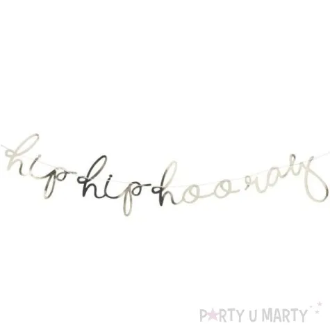 baner hip hip hooray zloty ginger ray 1 5 m