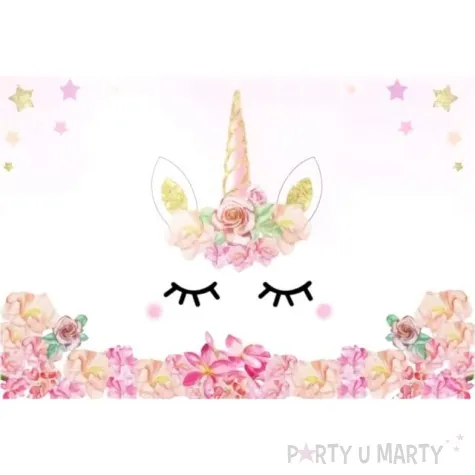 baner jednorozec tlo fotograficzne jix 150x100 cm