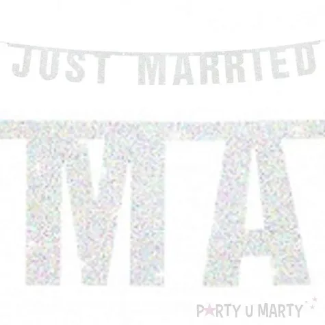 baner just married partydeco 170 cm