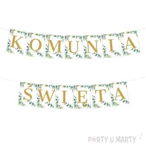 baner komunia swieta eukaliptus czakos 3 5 m