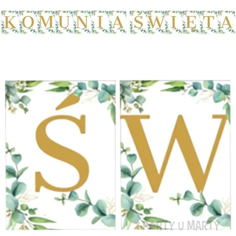 baner komunia swieta eukaliptus czakos 3 5 m