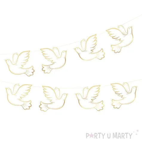 baner komunia swieta golebie zloty partypal 1 8 m