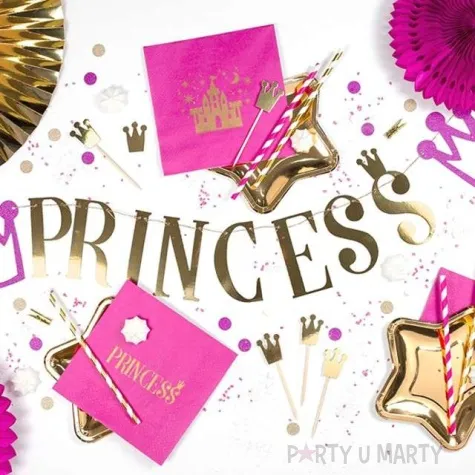 baner ksiezniczka princess partydeco 90 cm