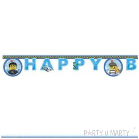 baner lego city niebieski procos 200 cm