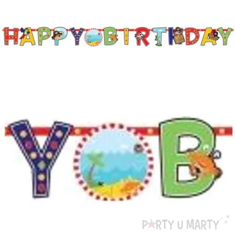 baner little pirate amscan mix 320 cm